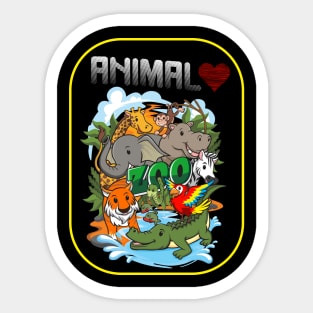 Animals Lover Sticker